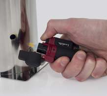 Finlandia Gigant розжиг зажигалкой