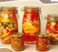 банки с овощными заготовками