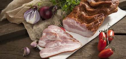 Копченая грудинка мясо