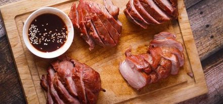 домашняя ветчина горячего копчения