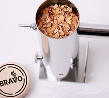 Щепа в дымогенераторе Bravo Favorit