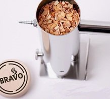 Дымогенератор Браво Эксперт с полной закладкой щепы