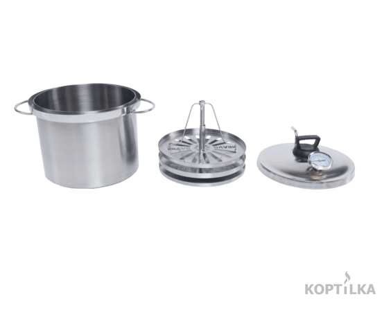 Комплектация коптильни Браво 10 л