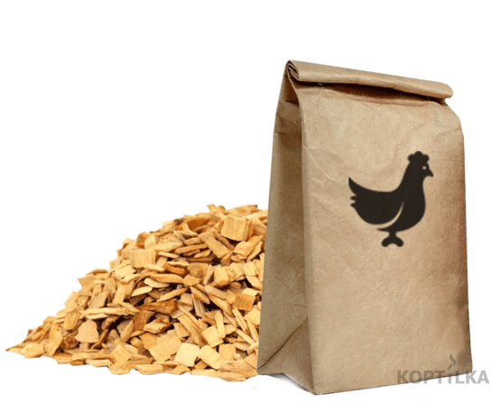 Щепа в наборе для копчения птицы