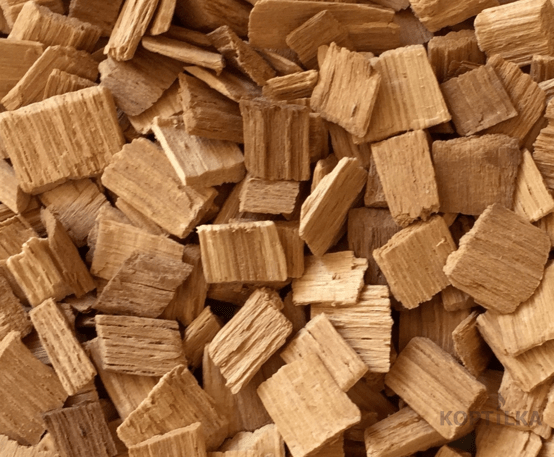 Яблоневая щепа внешний вид