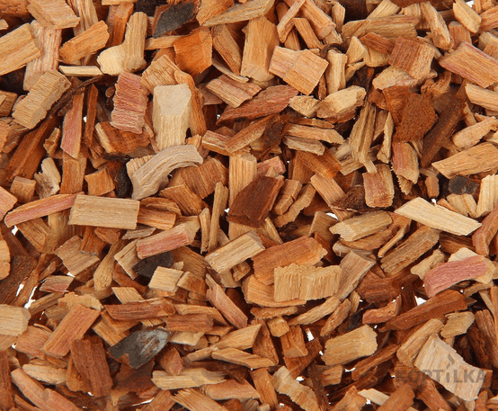 Щепа сливы для копчения продуктов